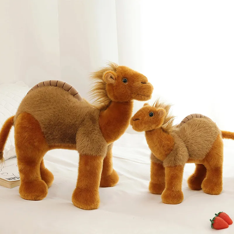 Desert Camel Plush Toy – Soft Stuffed Animal Doll, Huggable Kids Pillow & Scenic Souvenir Gift for Children